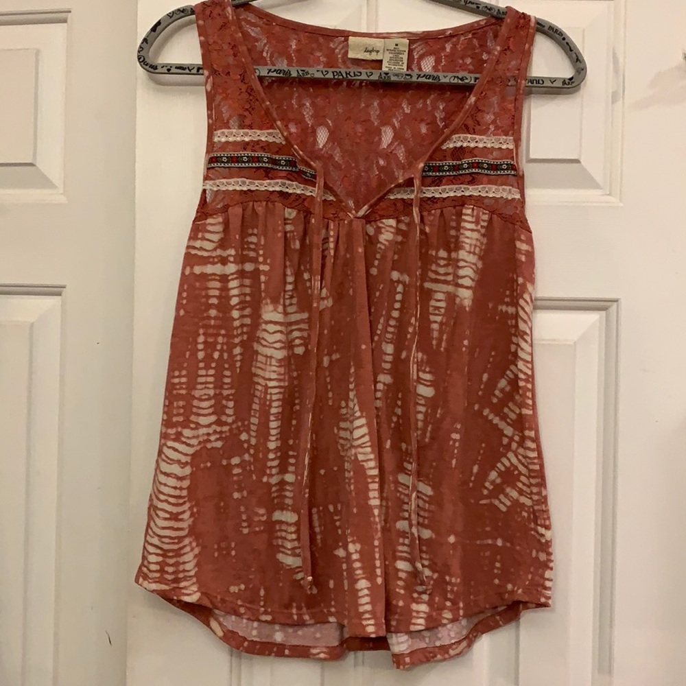 😍 Daytrip boho sleeveless top M
